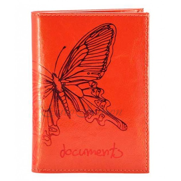 Обложка на водительское удостоверение Paradisland ASKENT коралл, арт. BV.26.NK