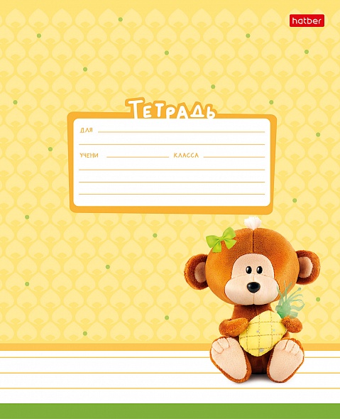 Тетрадь А5 12л линия ХАТБЕР Сафарики ассорти, арт. 12Т5В2_29361