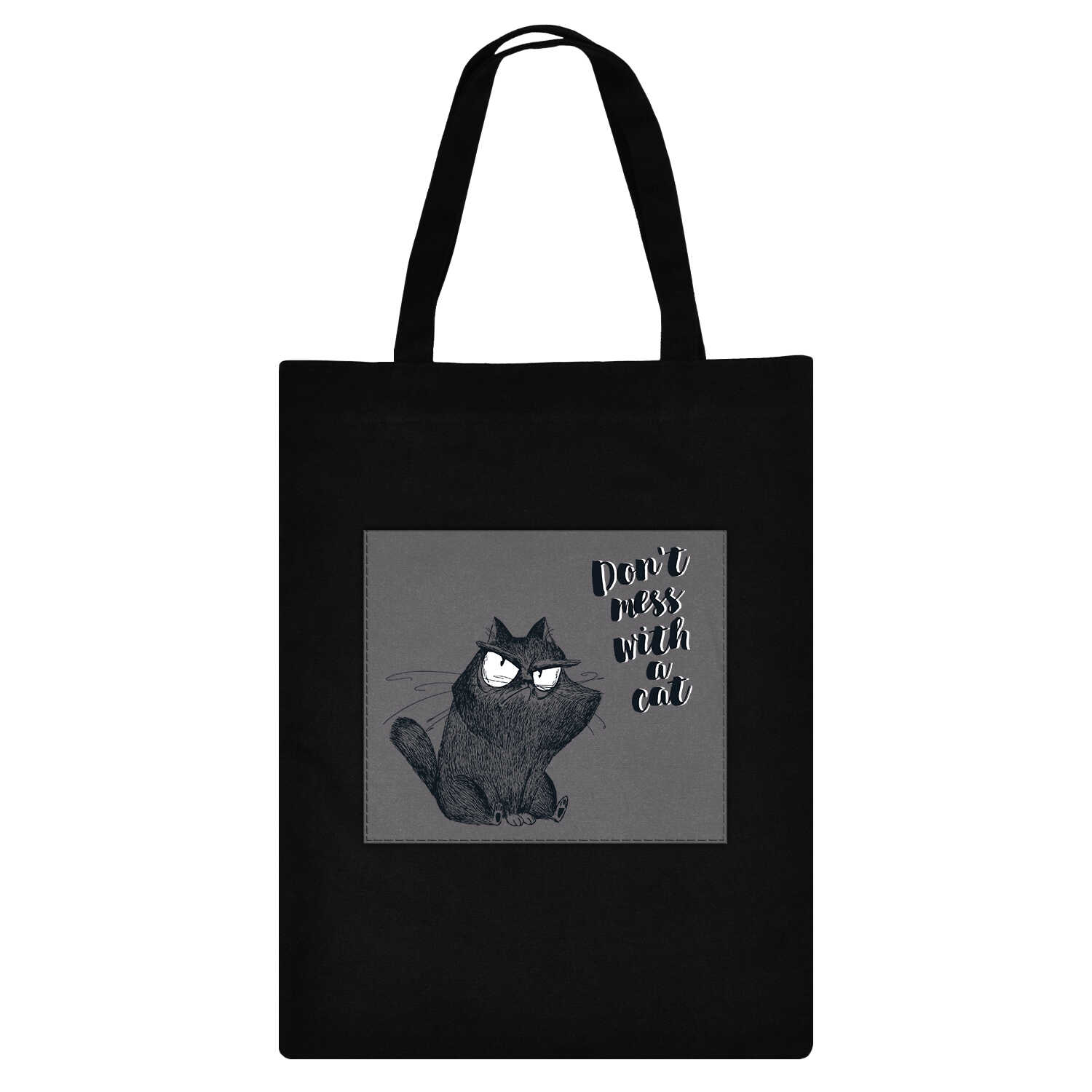 Сумка шоппер ФЕНИКС Крэйзи кот, арт. 60036