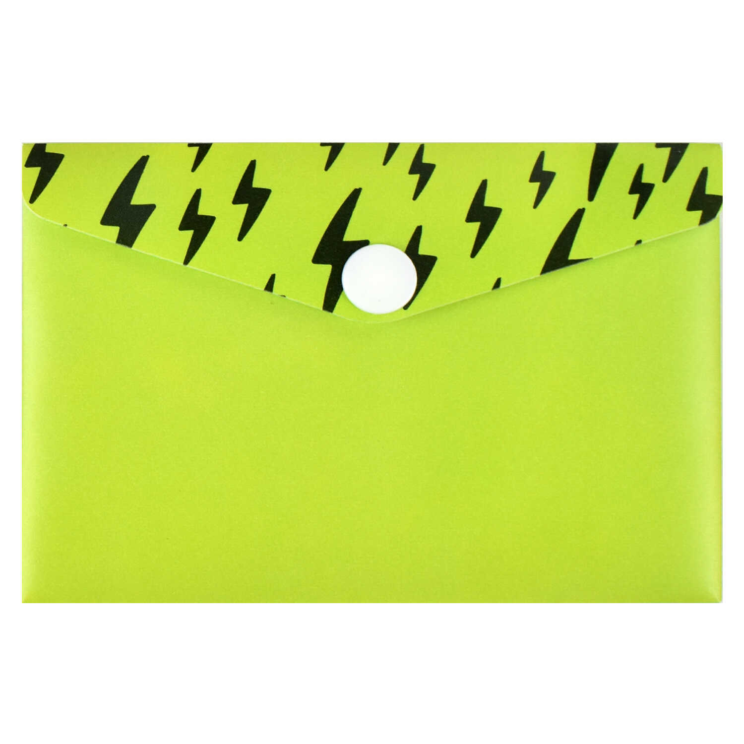 Папка конверт на кнопке А7 ФЕНИКС Молнии, арт. 59393