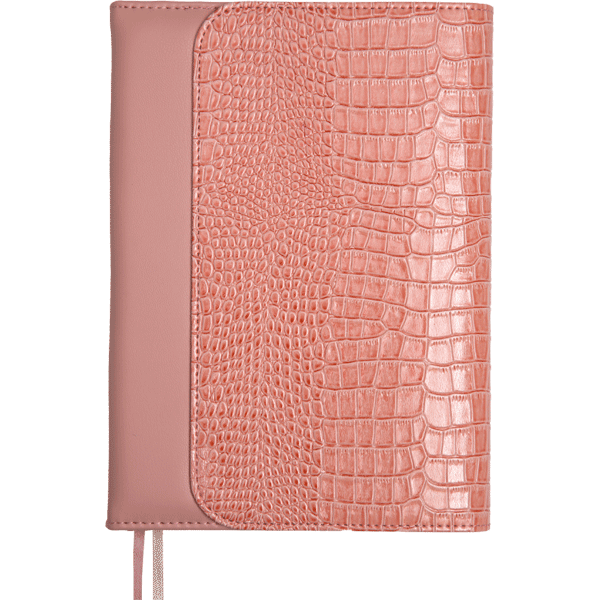 Ежедневник недатированный А5 deVENTE Irene кремовый блок искусственная кожа нежно-розовый магнитный клапан, арт. 2234448