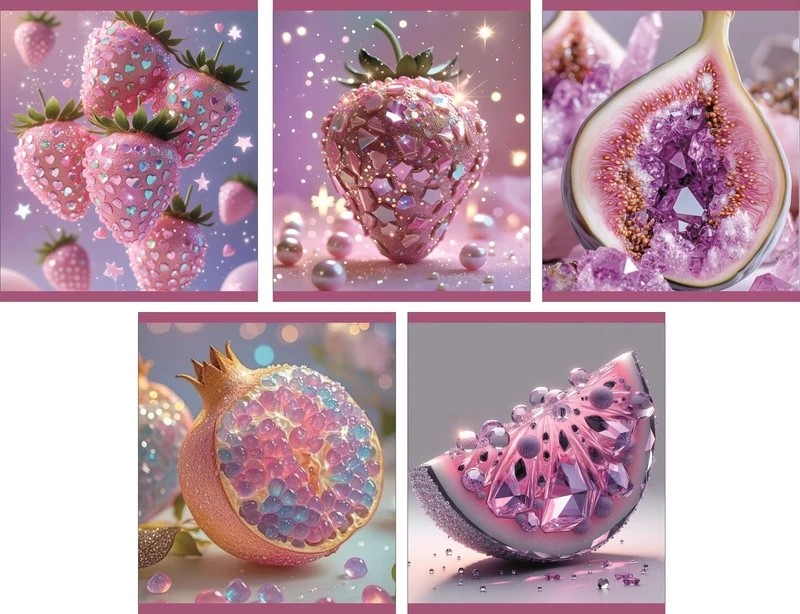 Тетрадь А5 48л кл LAMARK Блеск soft-touch, арт. 4826-67