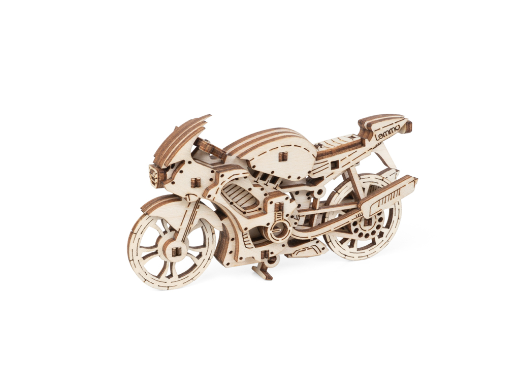Конструктор деревянный LEMMO Мотоцикл Лекс 23 детали, арт. 0179