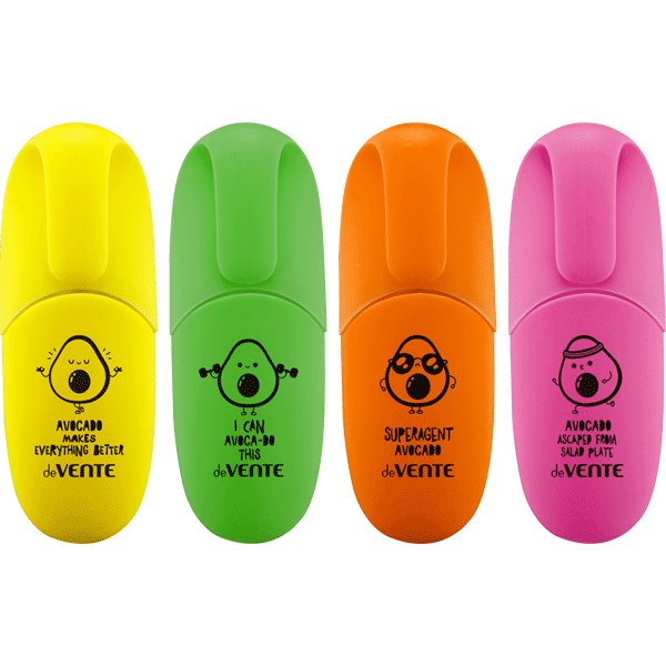 Маркер текстовой ассорти 1-5мм deVENTE Avocado мини, арт. 5045100