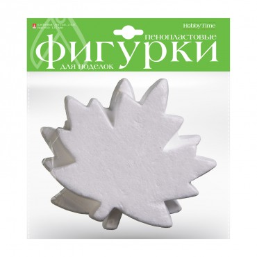 Заготовка для творчества Кленовые листья из пенопласта 2шт/упак АЛЬТ, арт. 2-206/05