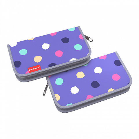 Пенал 1 отделение ERICH KRAUSE Dots, арт. 46211