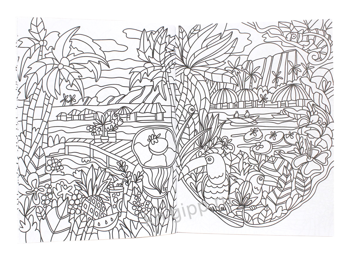 Раскраска антистресс А4 ПРОФ-ПРЕСС Более 100 картинок для гармонии, арт. 340088