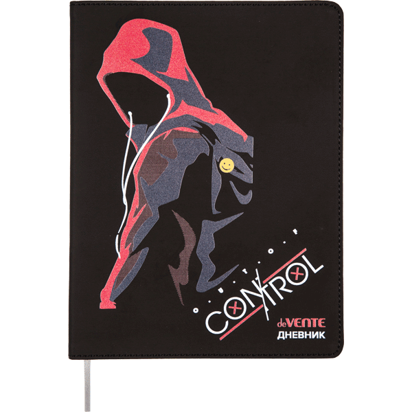 Дневник 1-11 класс интегральная обложка искусственная кожа deVENTE Out of Control, арт. 2020468