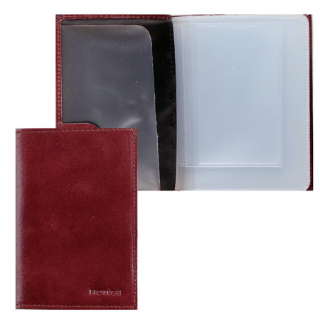 Обложка на водит удост Absolute PROTEGE натуральная кожа коричневая, арт. 860867