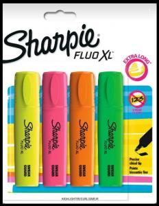 Маркер текстовой 1-5мм SHARPIE Fluo XL цвет ассорти, арт. 1825662