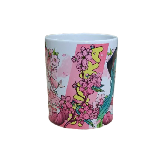 Кружка 330 мл Мику и Сакура в подарочной коробке, арт. КР-289