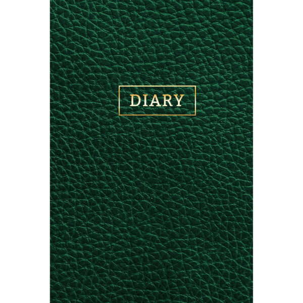 Ежедневник недатированный А5 LISTOFF Leather Green soft touch твердая обложка, арт. ЕЖФ23512813