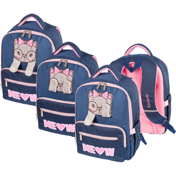 Рюкзак deVENTE Meow уплотнененная спинка с вентилируемыми вставками, арт. 7033145