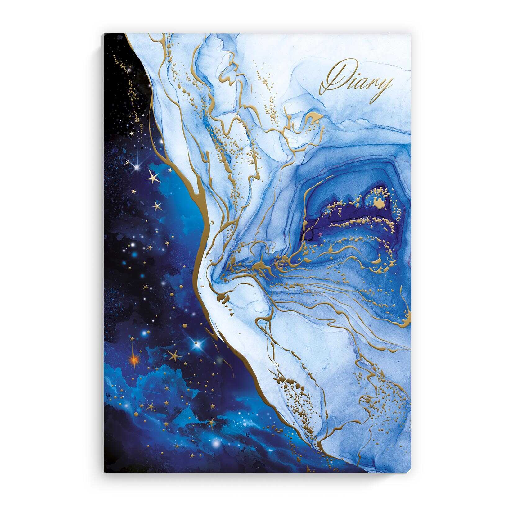 Ежедневник недатированный А5 ФЕНИКС Diary Небосвод soft touch интегральная обложка, арт. 61462