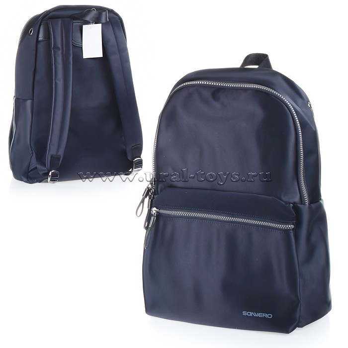 Рюкзак подростковый TRAVELINGSHARE черный мягкий уплотненная спинка, арт. BP89829