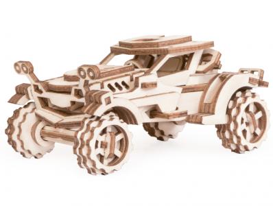 Конструктор деревянный LEMMO Автомобиль Скорпион 76 деталей, арт. 0054