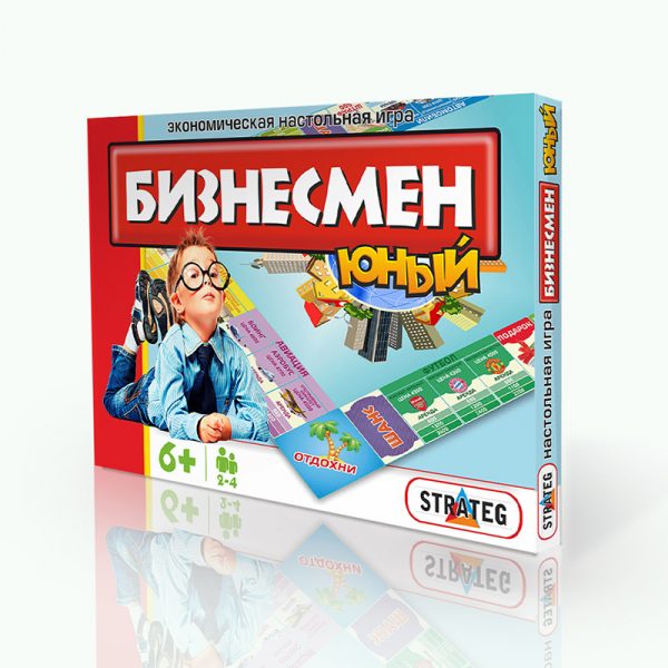 Игра карточная Юный бизнесмен STRATEG, арт. 331
