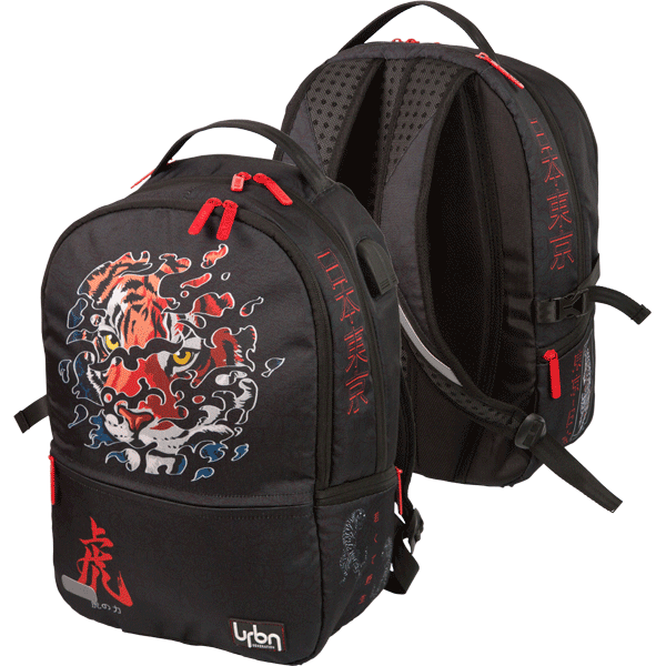 Рюкзак deVENTE Red Label Tiger уплотнененная спинка с вентилируемыми вставками, арт. 7032204