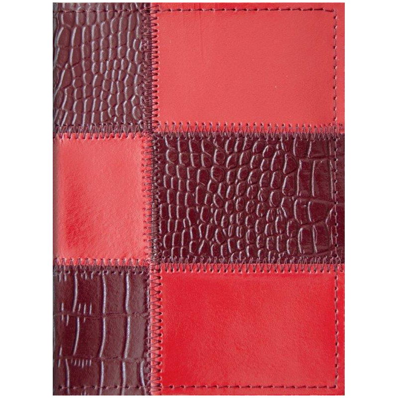 Обложка на паспорт OFFICE SPACE Рatchwork натуральная кожа, арт. 236282