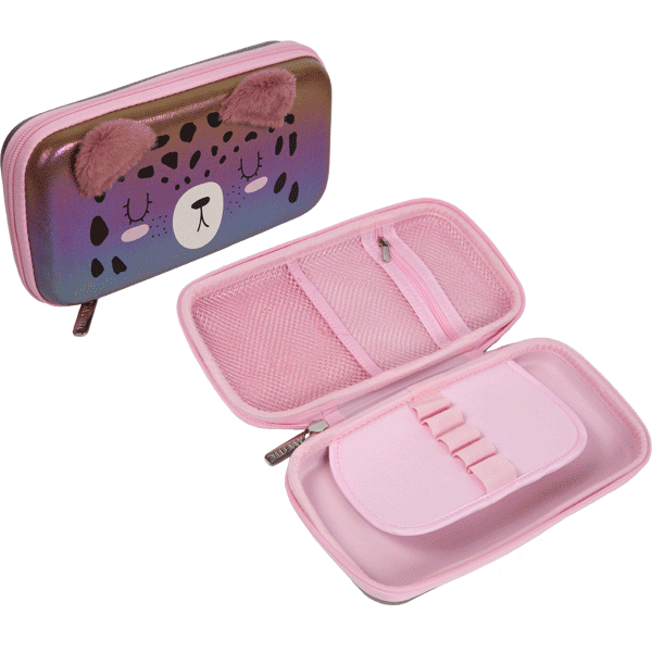 Пенал 1 отделение deVENTE Lucky Leo с органайзером-створкой, арт. 7010251