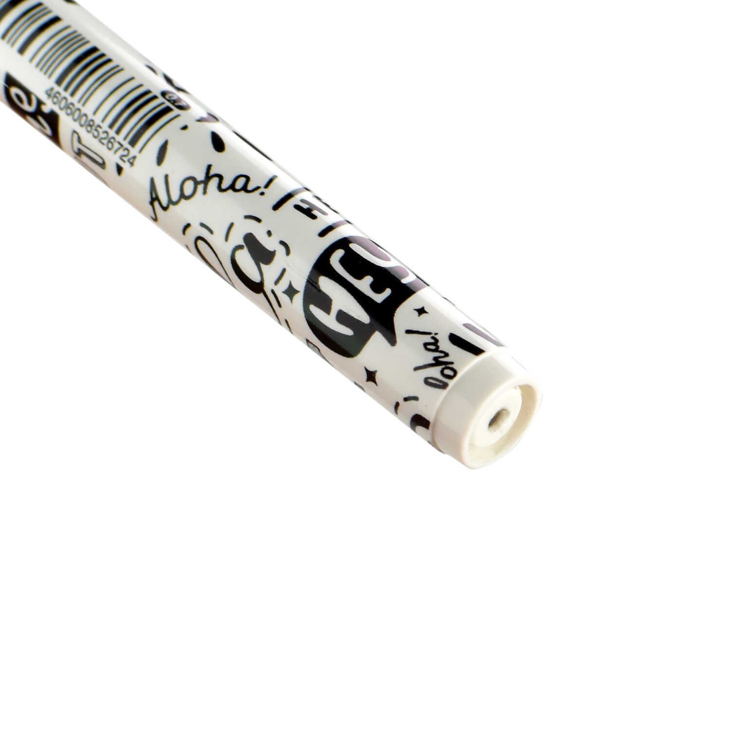 Ручка шариковая синяя игла 0,7 ФЕНИКС Монохром корпус ассорти масляный стержень, арт. 59519