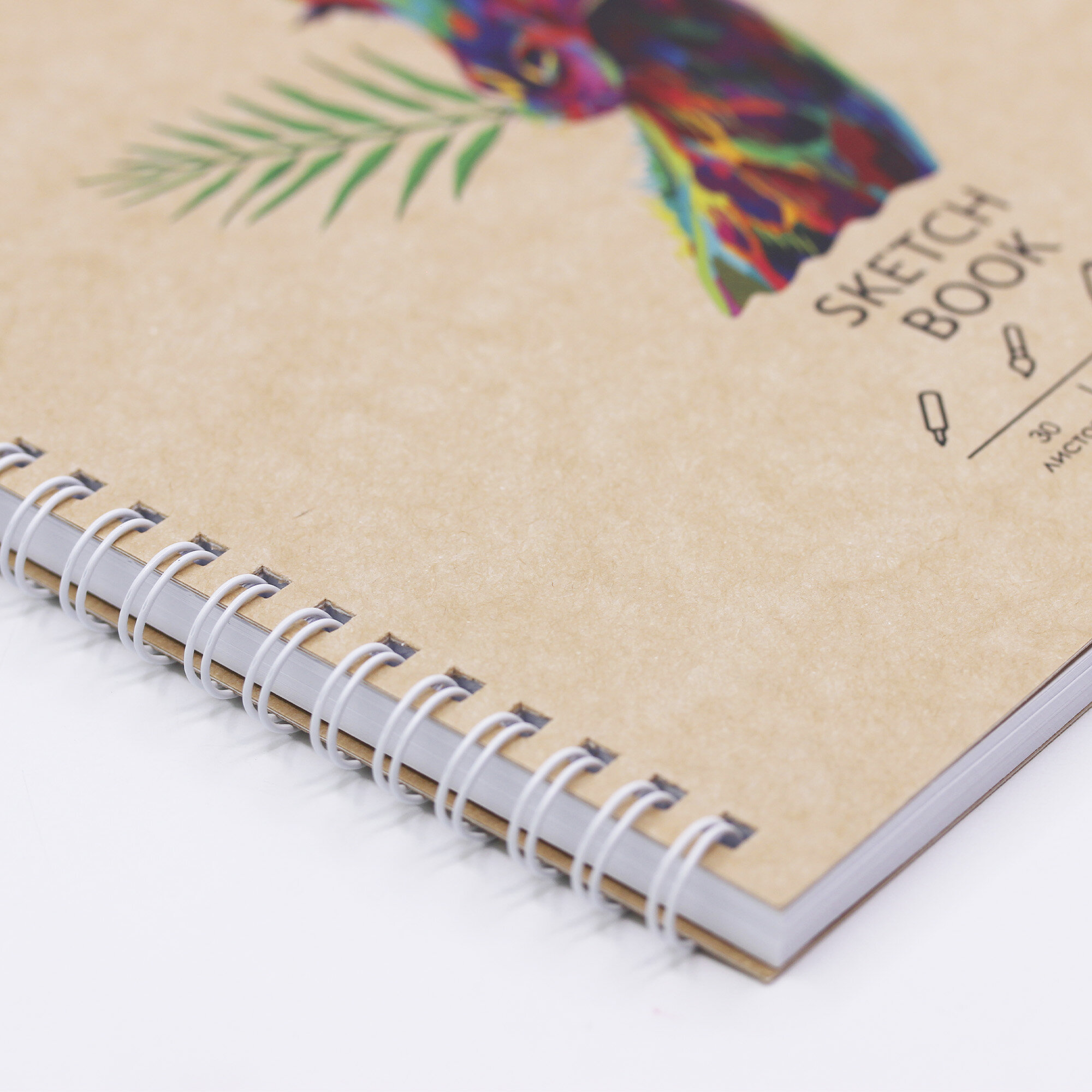 Альбом для эскизов/скетчбук 190*190мм 30л 180г/м2 спираль PAPER ART Draft and craft, арт. ТСК305082