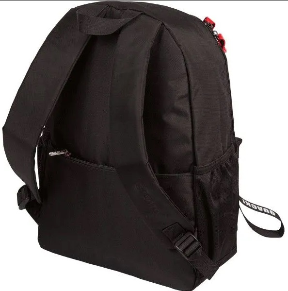 Рюкзак подростковый deVENTE Quack! черный с отделением для ноутбука мягкий уплотненная спинка, арт. 7032354