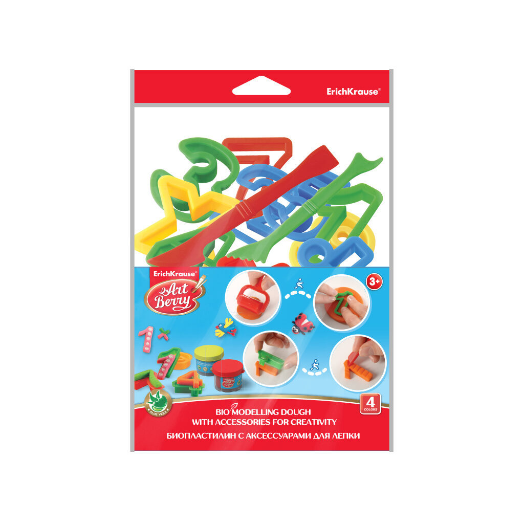 Набор формочек для пластилина 19шт Magic Numbers ERICH KRAUSE, арт. 