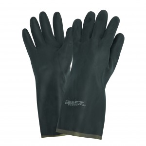 Перчатки резиновые MANIPULA Specialist КЩС-1 Премиум L-F-12 размер L двухслойные, арт. AB57