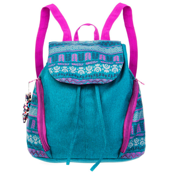 Рюкзак молодежный GRIZZLY лиловый, арт. RD-645-1/2