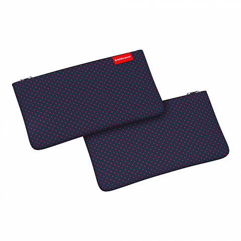 Пенал-косметичка 1 отделение ERICH KRAUSE Light Dots in Blue, арт. 52360
