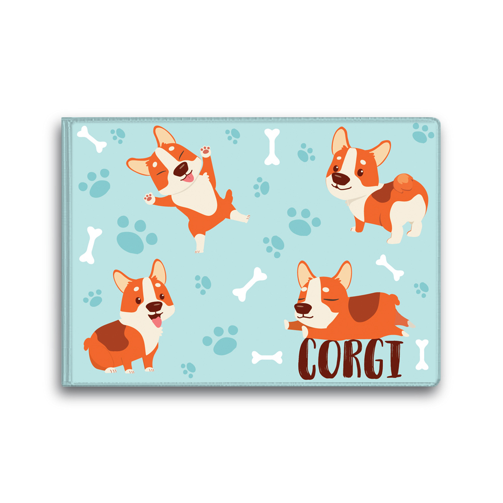 Обложка для студенческого билета ДПС Корги кожзам, арт. 2757.Р1