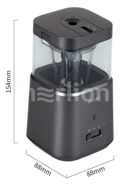 Точилка электрическая DELI серая, арт. 71201