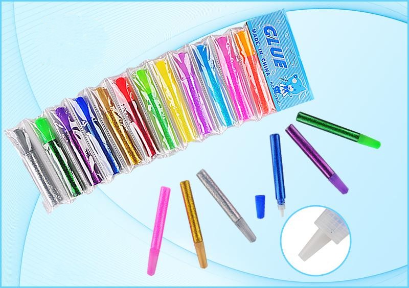 Гель с блестками 10мл МС BASIR ассорти, арт. MC-1379-10