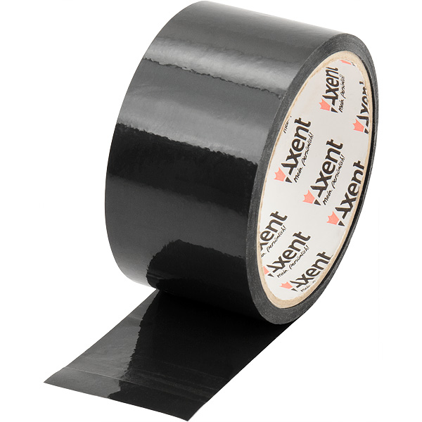 Скотч цветной 48*35 AXENT черный, арт. 3044-01-A