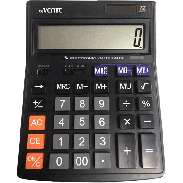 Калькулятор 12 разряд deVENTE DD-88812, арт. DD-88812/4031332