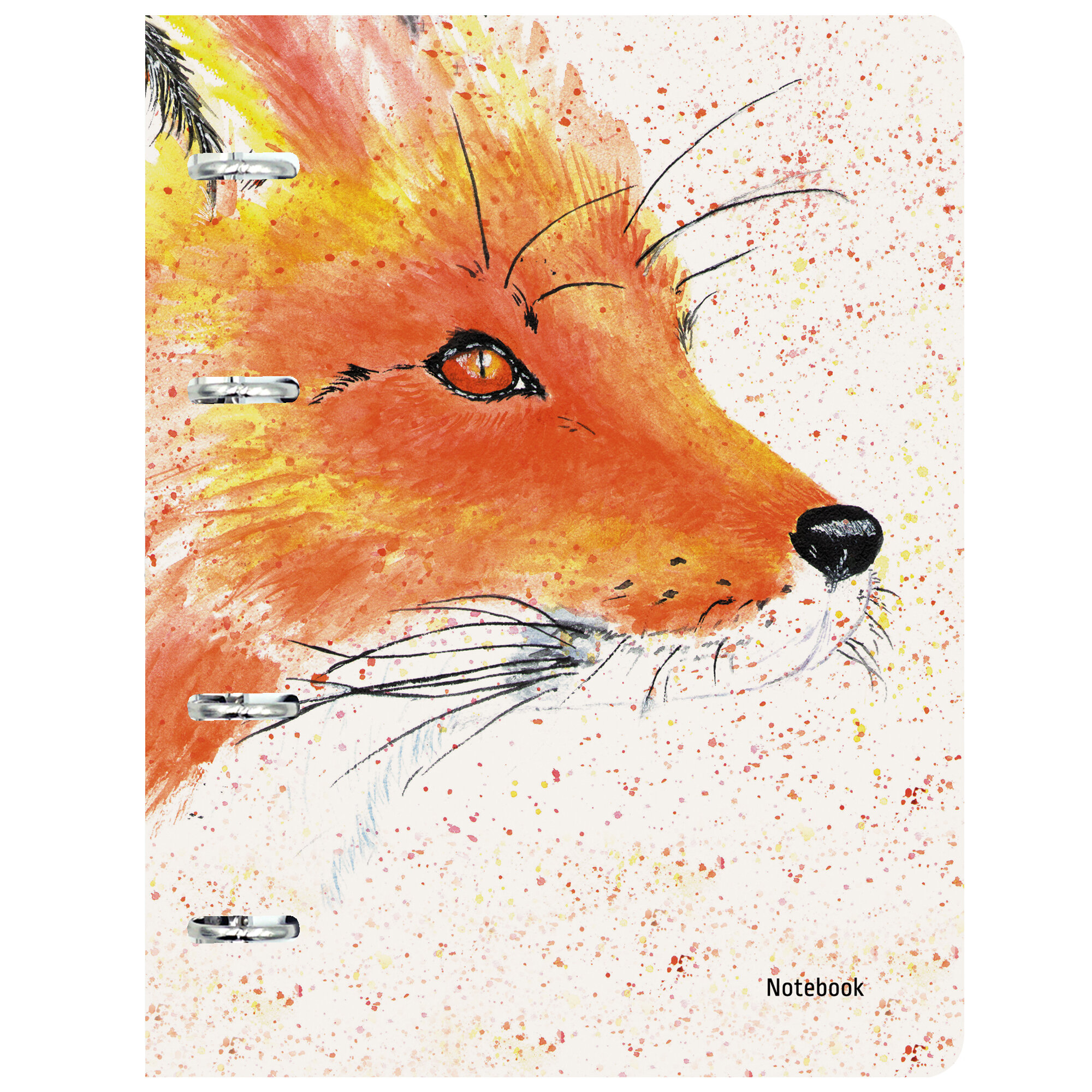 Тетрадь А5 120л клетка на кольцах JOY BOOK Inspiration №5 искусственная кожа интегральная обложка +сменный блок, арт. ПБИ1204897