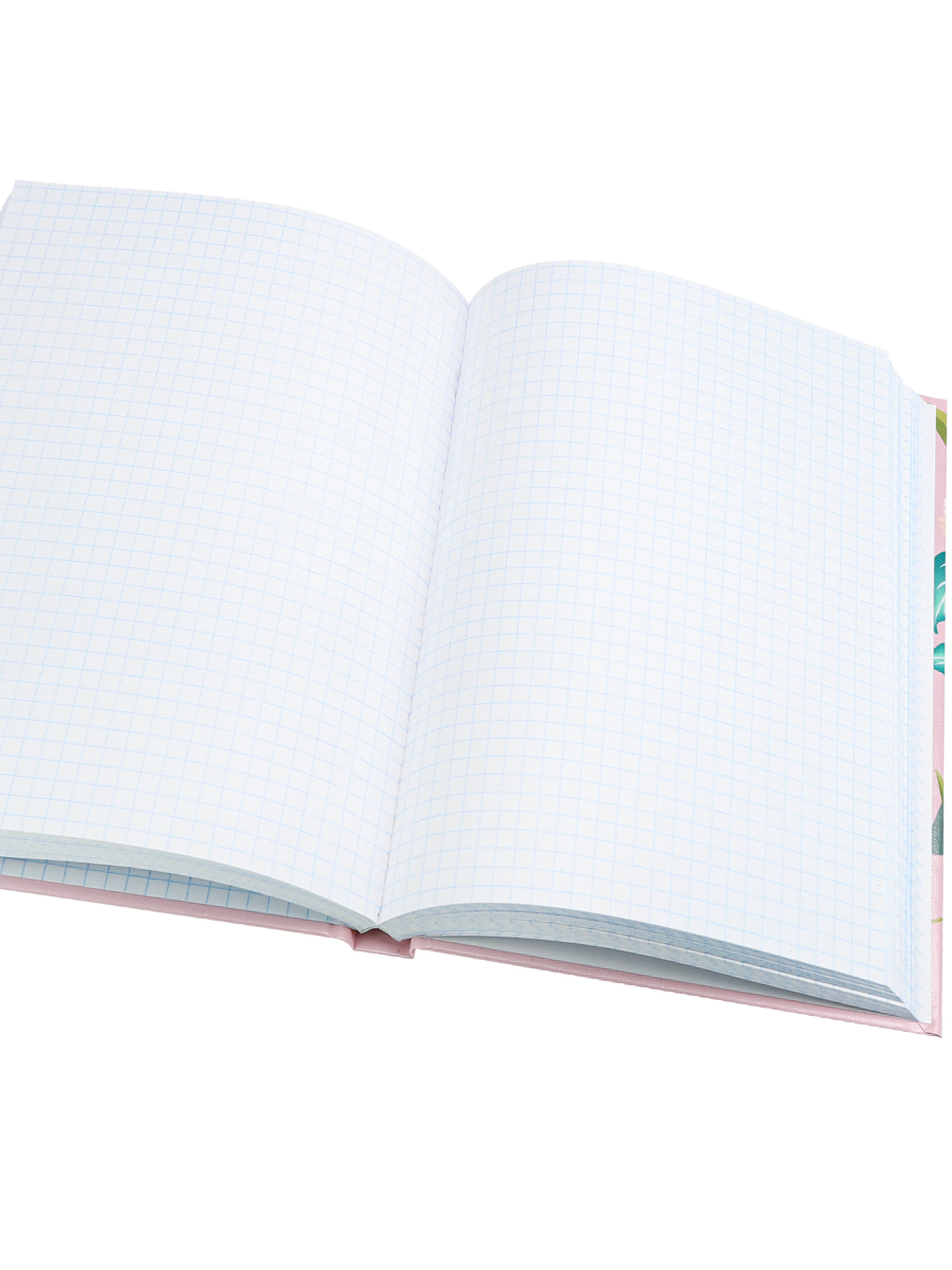 Зап книжка А5 160л клетка ПРОФ-ПРЕСС Любовь к флористике твердая обложка, арт. 160-6540