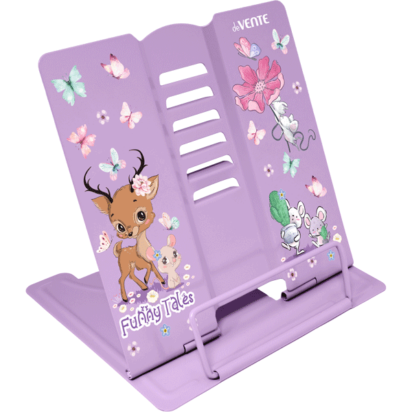 Подставка для книг с упором металлическая deVENTE Funny Tales 200*190мм, арт. 8063304