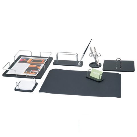 Набор настольный деревянный 7 предметов BESTAR Odysseus черное дерево, арт. 236384