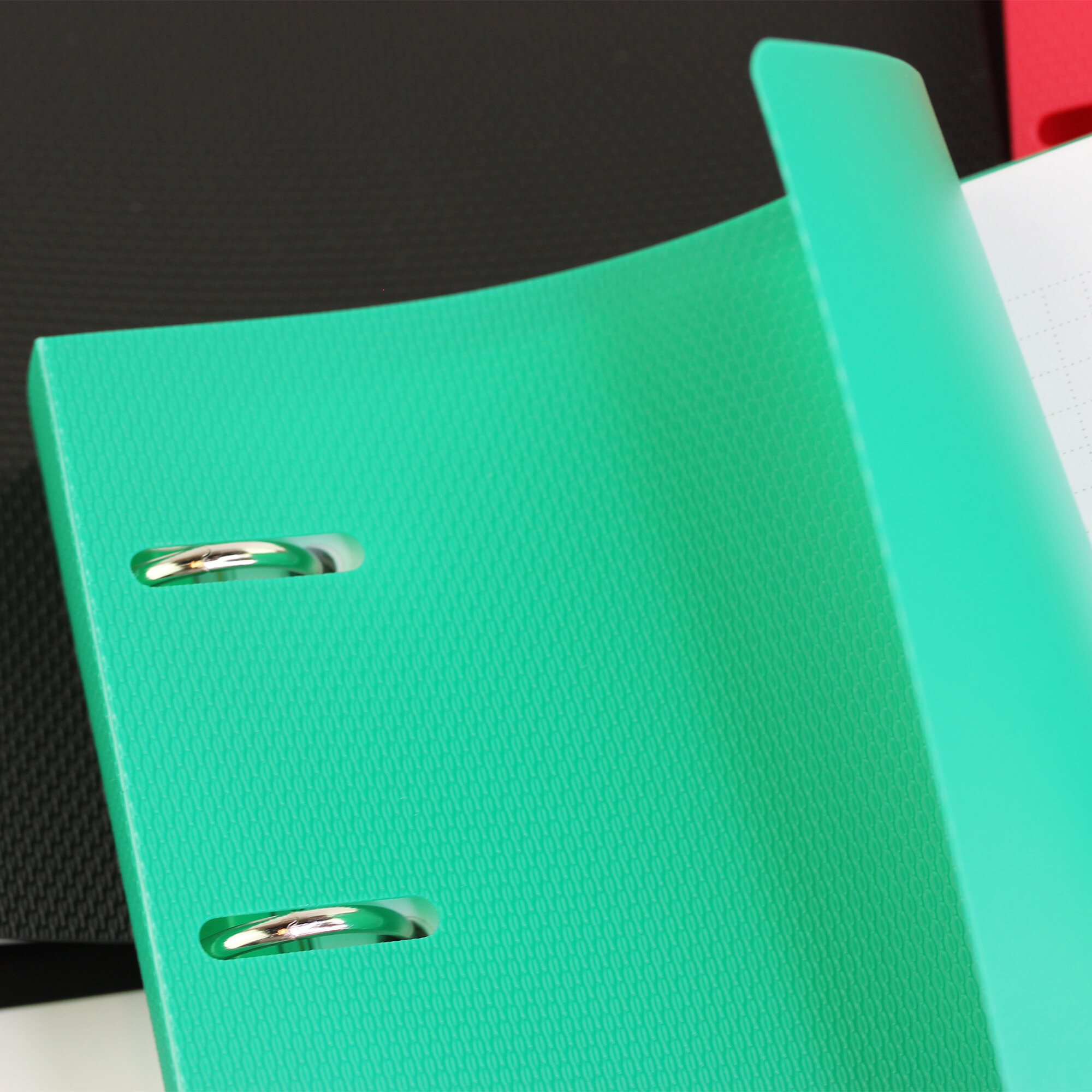 Тетрадь А5 120л клетка на кольцах LISTOFF My Notebook №4 с разделителями пластиковая обложка, арт. ПБП1205112