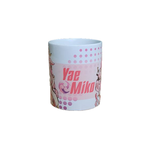 Кружка 330 мл Яэ Мико Геншин в подарочной коробке, арт. КР-259