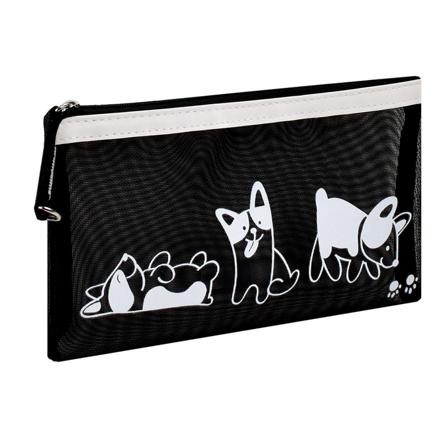 Пенал-косметичка 1 отделение ФЕНИКС Собаки, арт. 53915