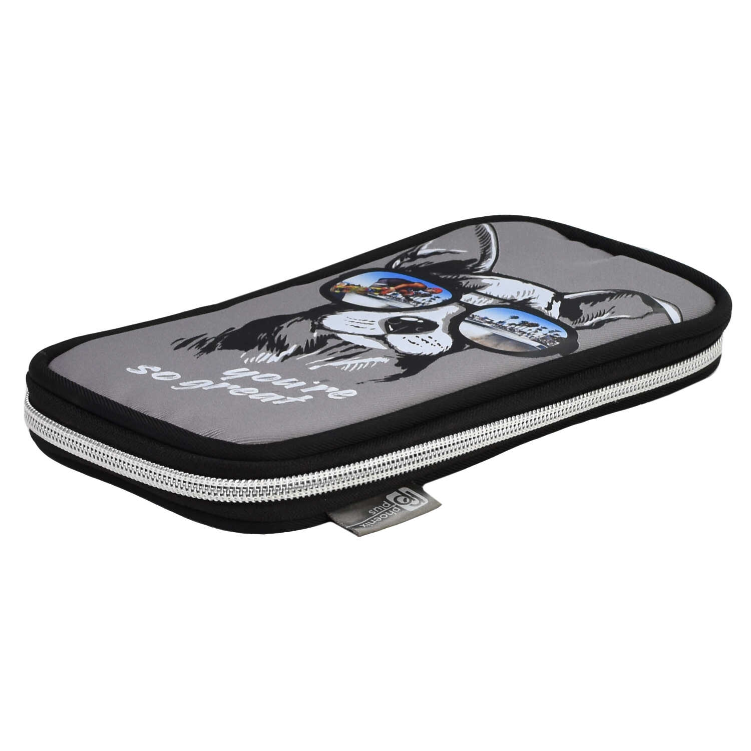 Пенал 1 отделение ФЕНИКС Будь собой, арт. 62045