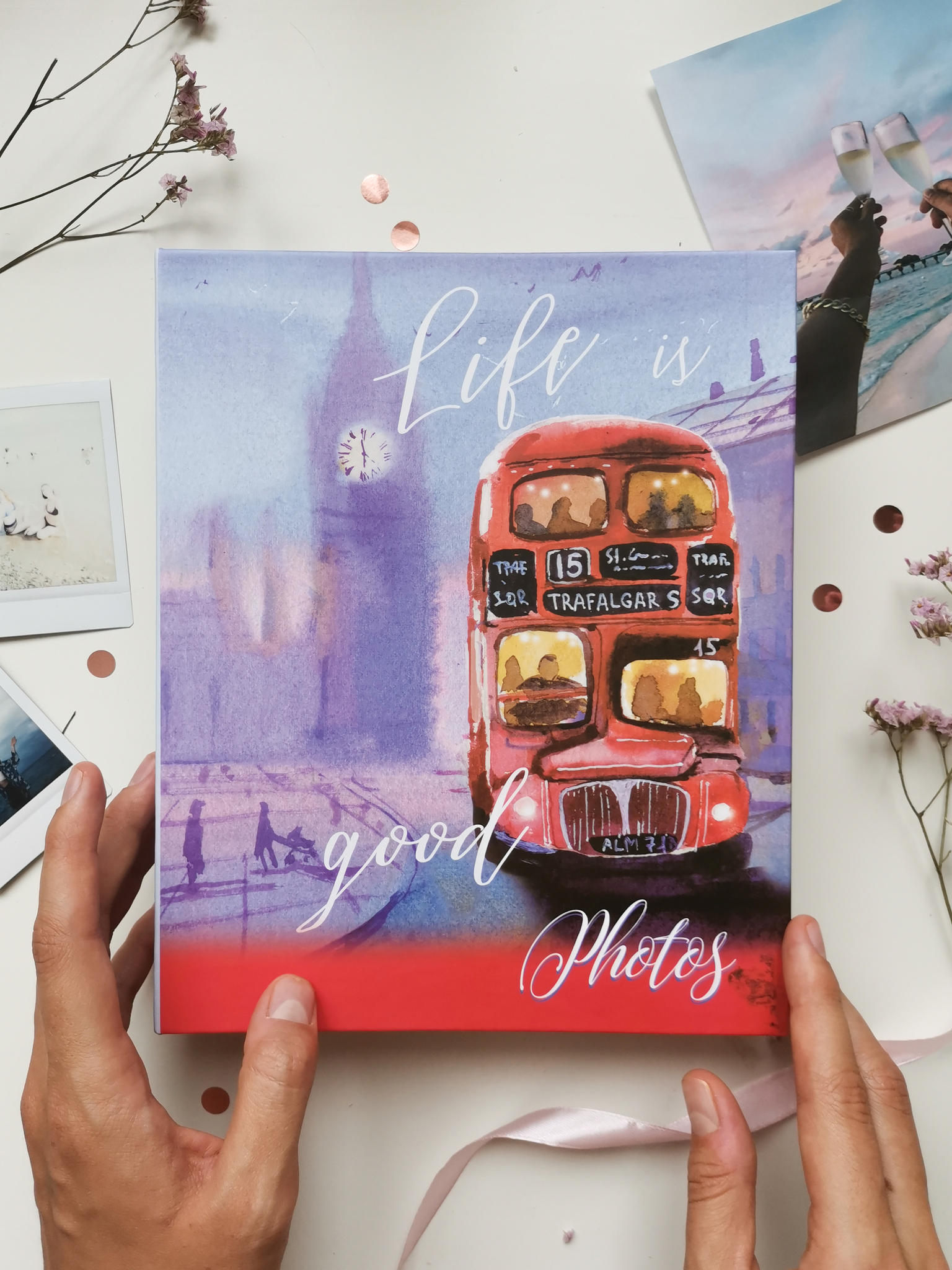 Фотоальбом 10*15 200 фото ПОЛИНОМ Watercolor Travel Венеция, арт. FA 200RV.001-3