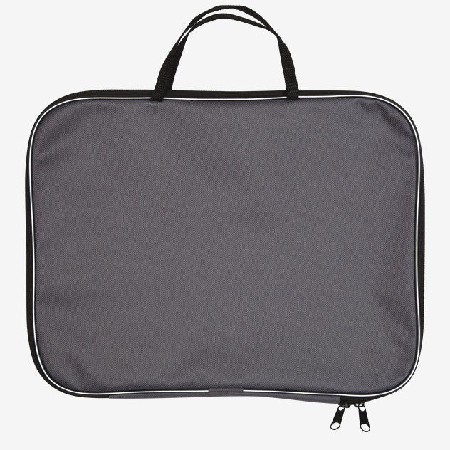 Папка студенческая А3 на молнии с ручками deVENTE серая, арт. 3075913