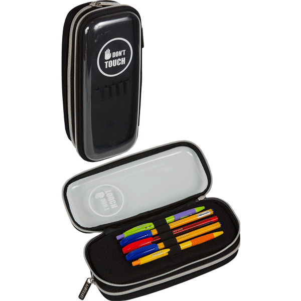 Пенал 2 отделения deVENTE Do Not Touch ассорти, арт. 7023318