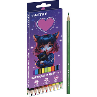 Карандаши цветные 18цв deVENTE Friends Forever, арт. 5023623