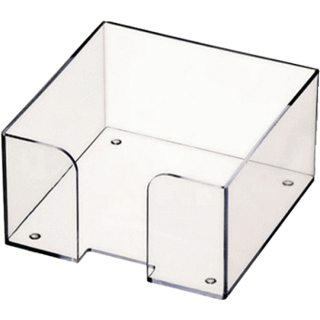 Бокс для бумаги прозрачный 9*9*5 ATTOMEX, арт. 4105401
