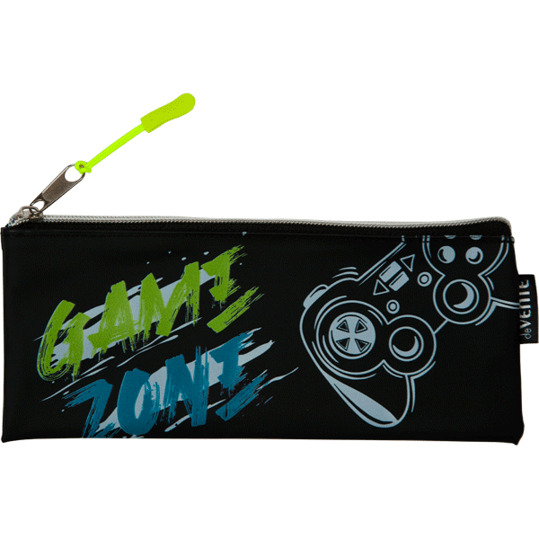 Пенал-косметичка 1 отделение deVENTE Game Zone силиконовый, арт. 7024330